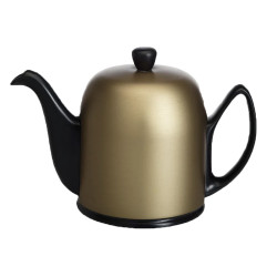 Théière Salam - noire & or...